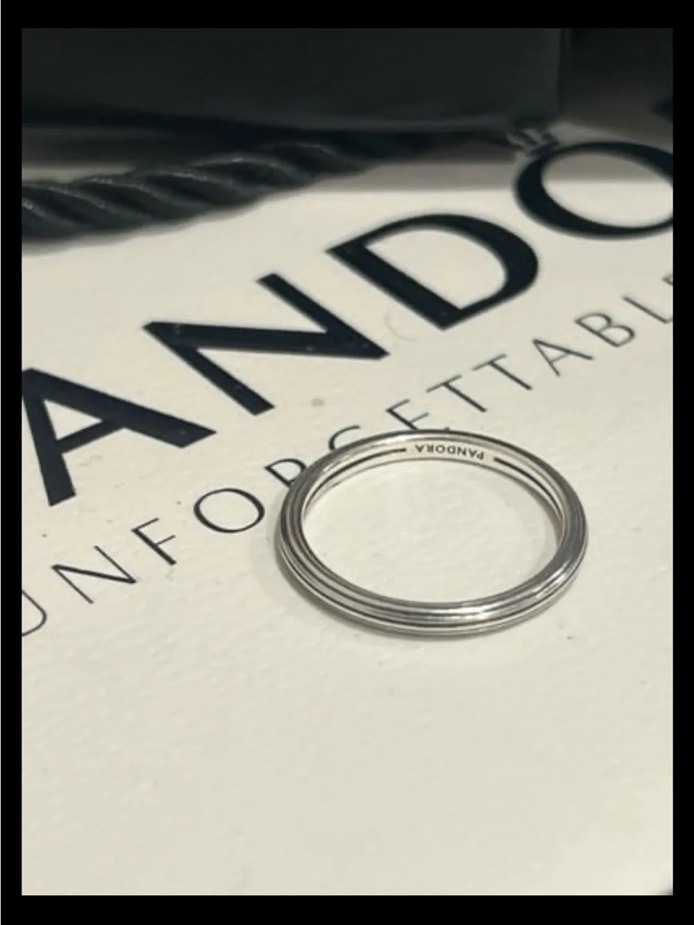 Pandora ME Ring 100% authentic verified new size 8 Sterling silver